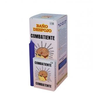 Baño Caja 250ML Combatiente con Vela